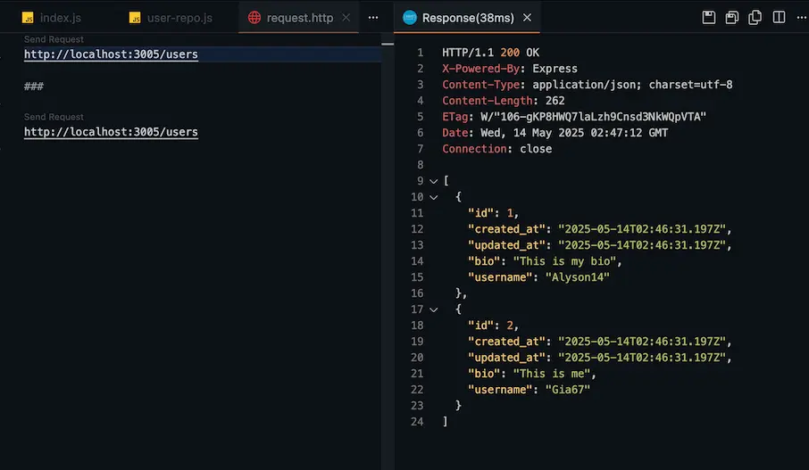 api access with http request