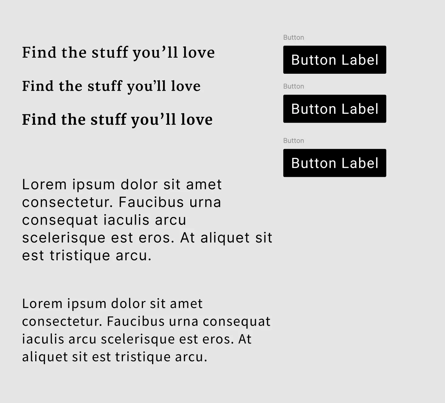 choosing font