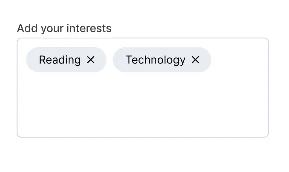 multi select textbox