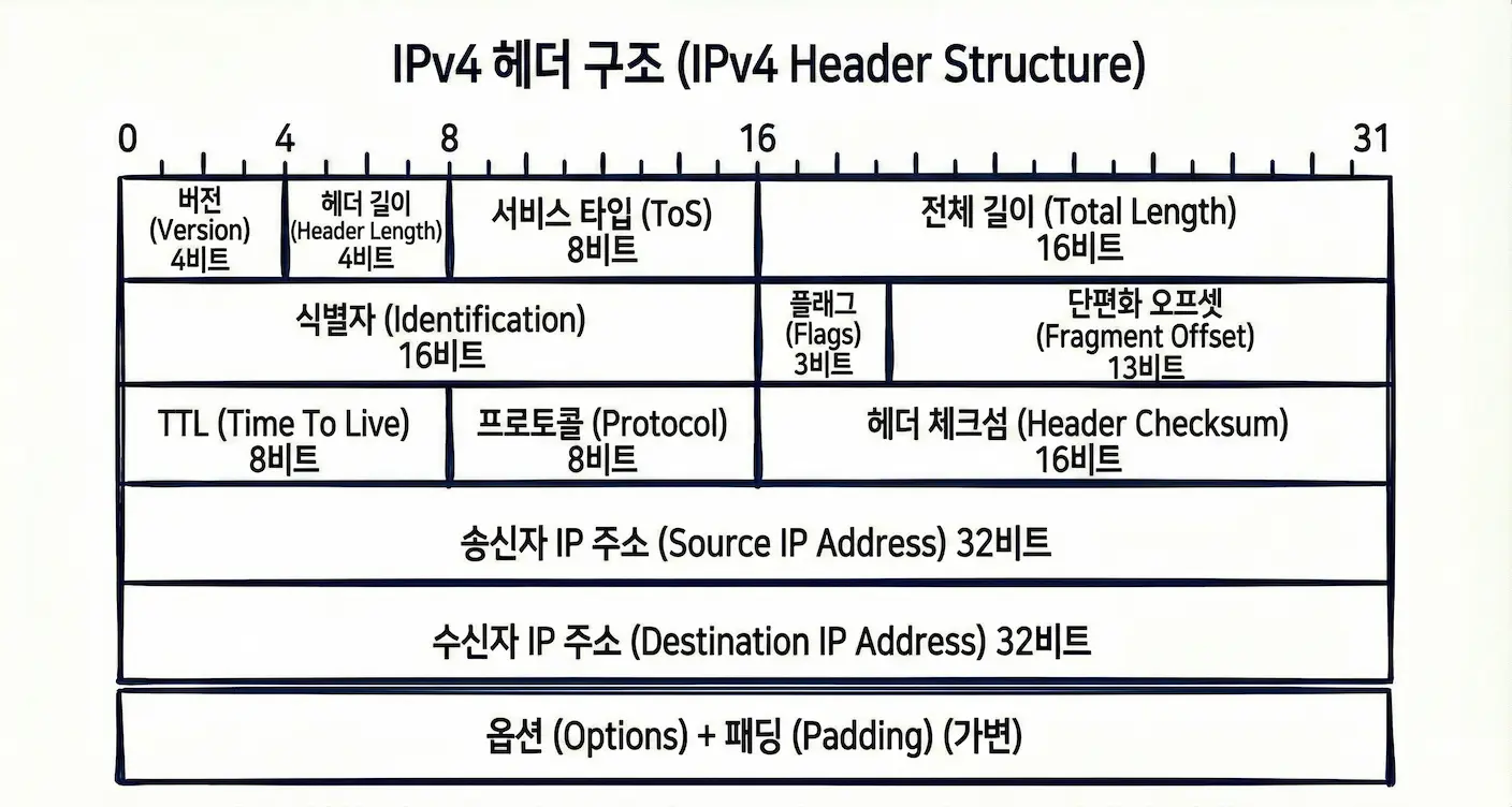 network layer header