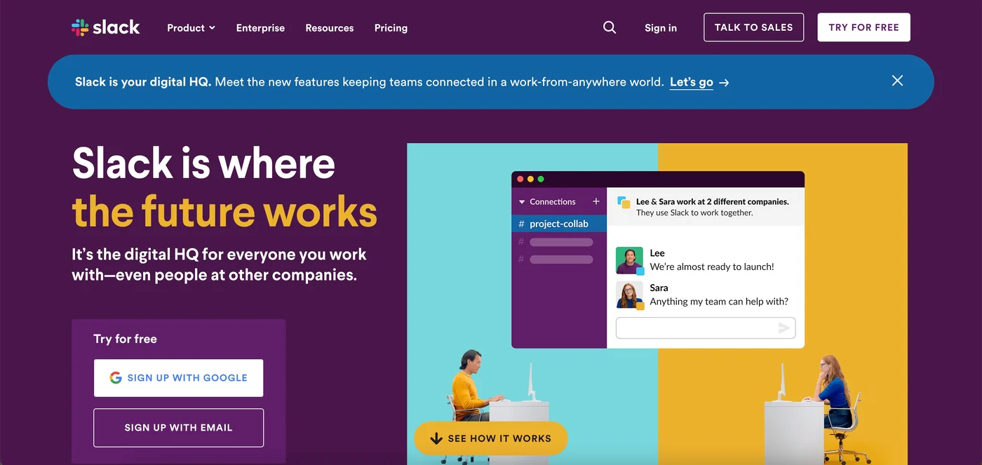 slack copy