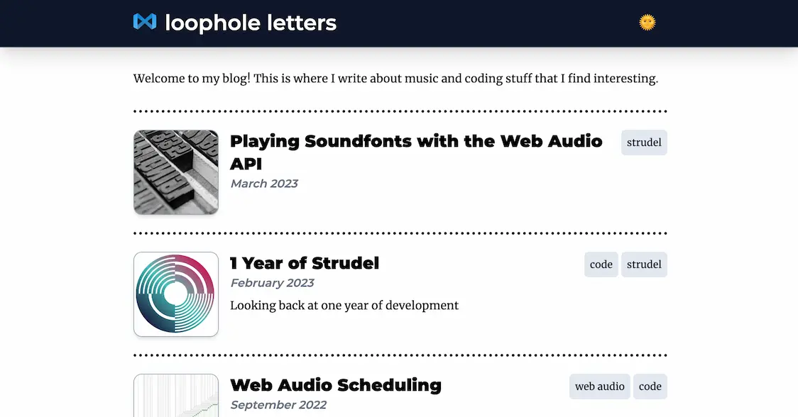loophole letters
